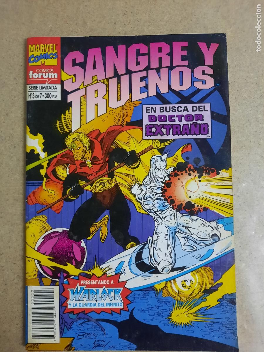 C&oacute;mics: SANGRE Y TRUENOS N&ordm; 1 y 3 DE 7 - ED. FORUM - Foto 2