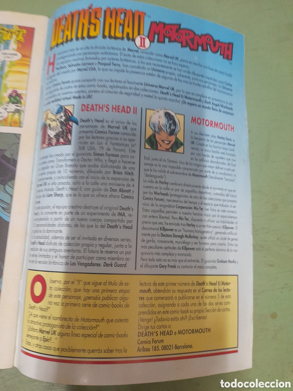 C&oacute;mics: Deaths head II , n&uacute;mero 1 - Foto 5