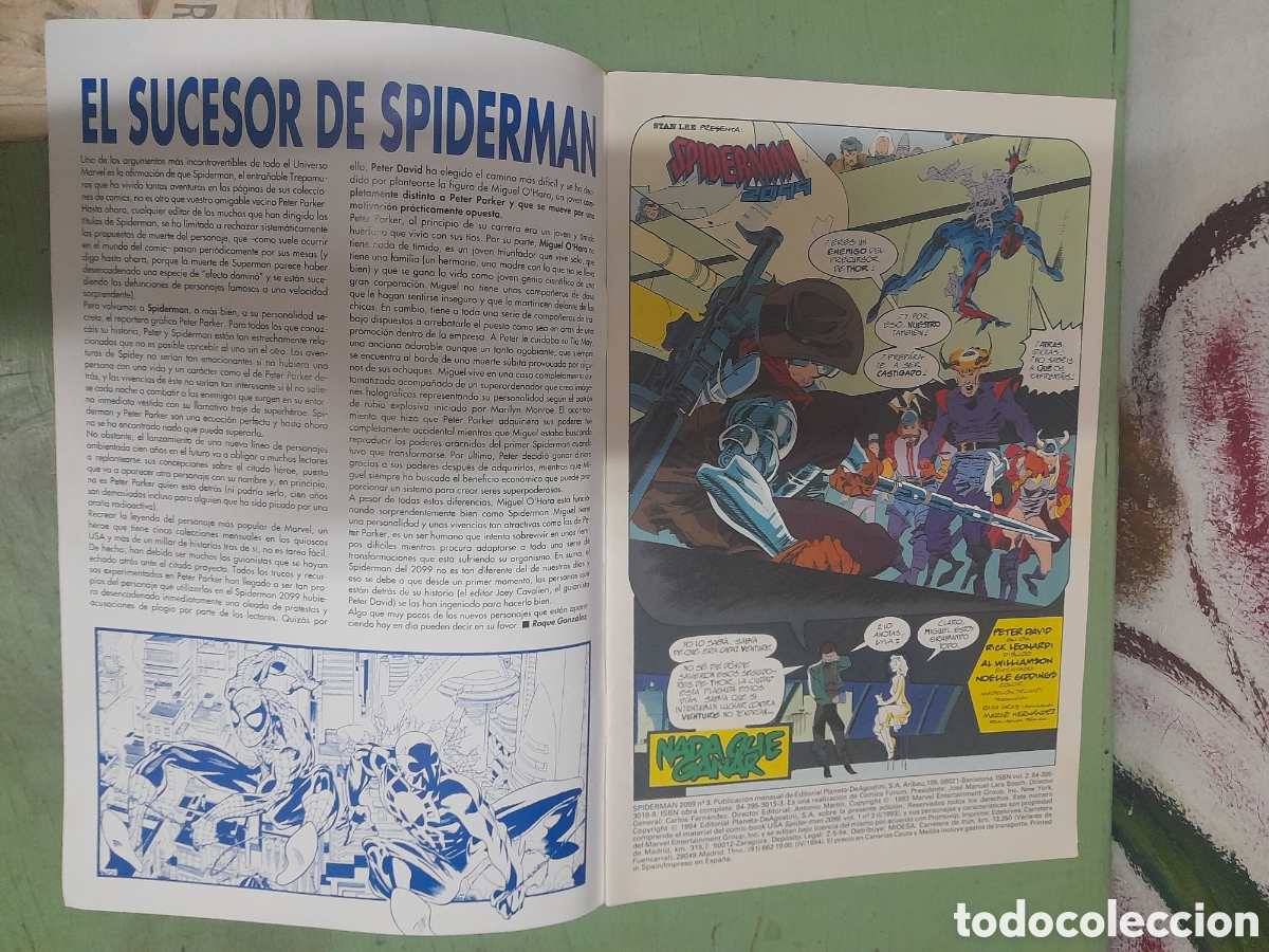 C&oacute;mics: Spiderman 2099 , n&uacute;mero 3 de una s&egrave;rie de 12 n&uacute;meros - Foto 3