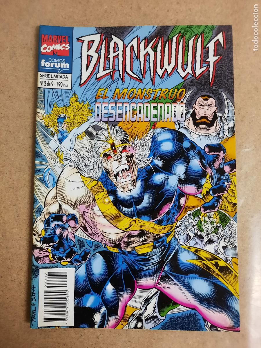 C&oacute;mics: BLACKWULF N&ordm; 1,2,3,4,5 Y 9 DE 9 - ED. FORUM - Foto 2