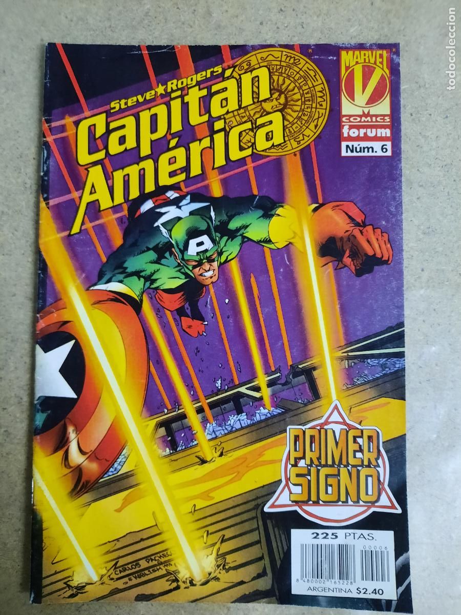 C&oacute;mics: CAPIT&Aacute;N AM&Eacute;RICA N&ordm; 2,4,5,6 y 7 - ED. FORUM - Foto 3