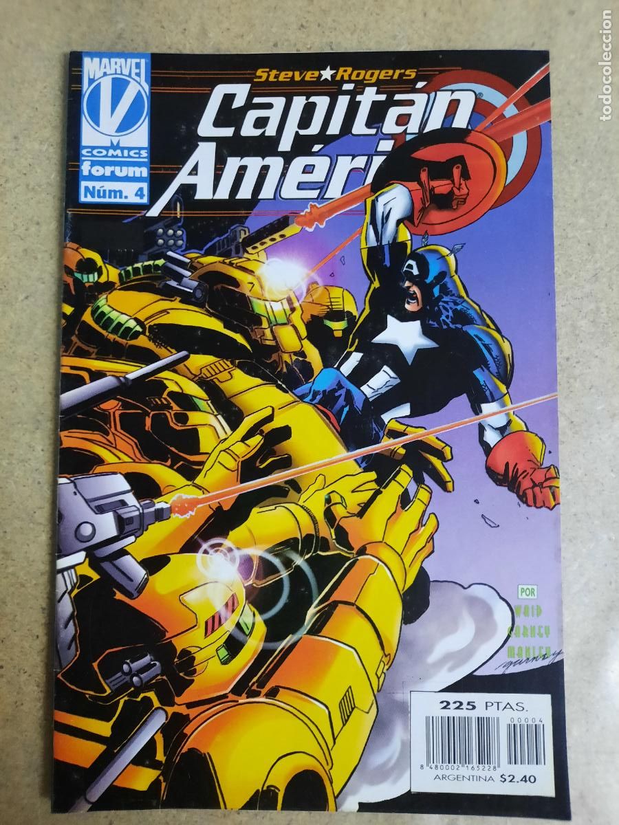 C&oacute;mics: CAPIT&Aacute;N AM&Eacute;RICA N&ordm; 2,4,5,6 y 7 - ED. FORUM - Foto 6