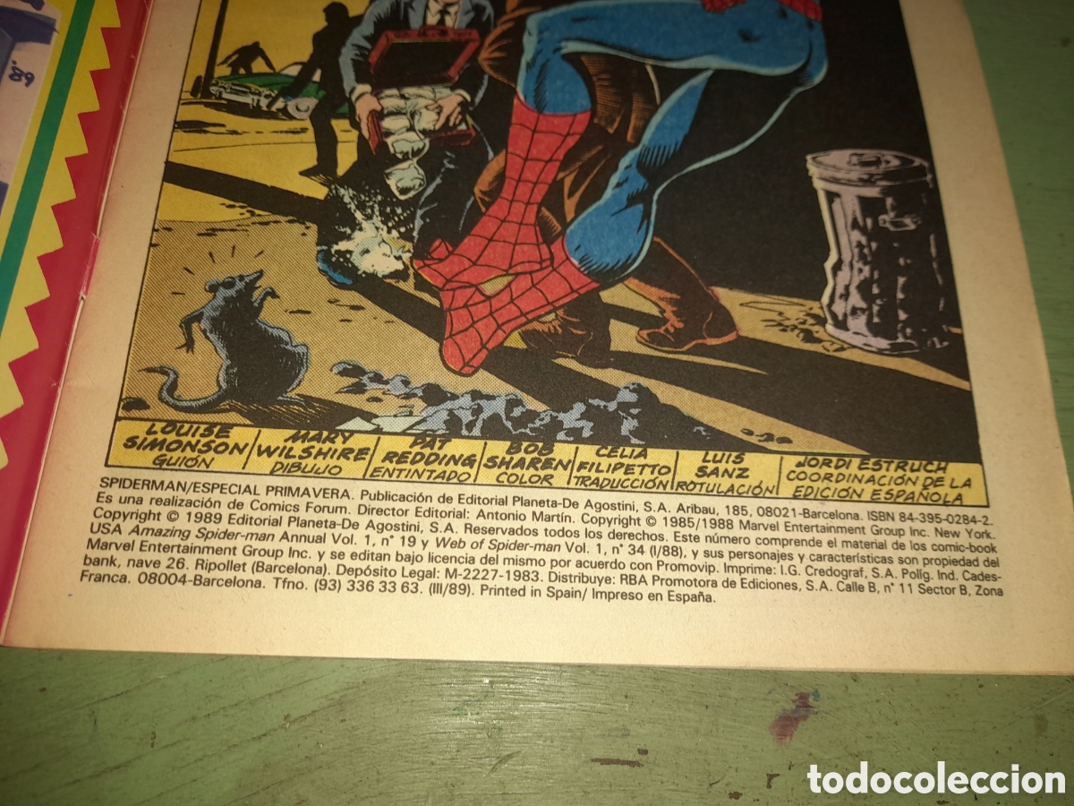 C&oacute;mics: Spiderman , Especial primavera a&ntilde;o 1988 - Foto 6