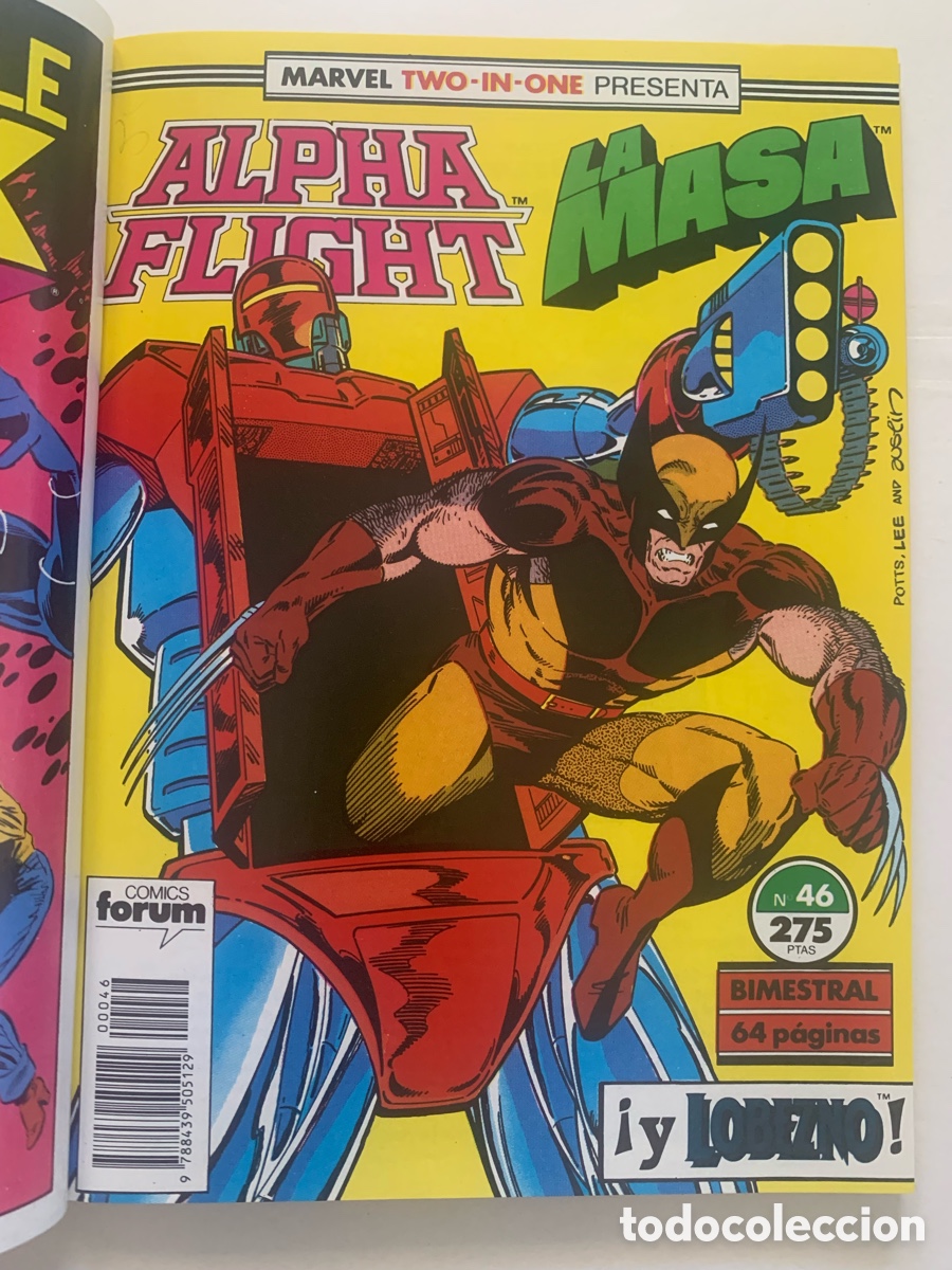 C&oacute;mics: Alpha Flight Numeros -45-46-47- V-1 Ediciones Forum 1989 - Foto 3
