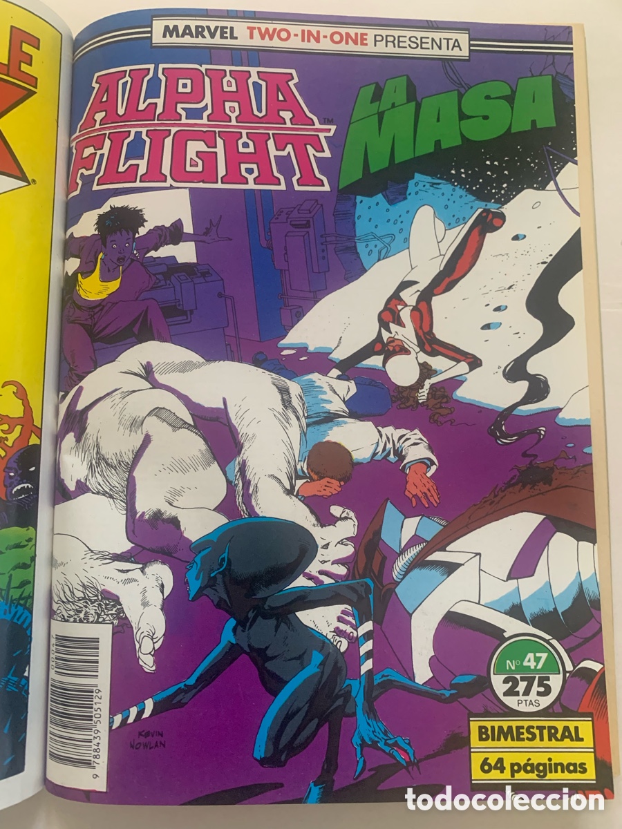 C&oacute;mics: Alpha Flight Numeros -45-46-47- V-1 Ediciones Forum 1989 - Foto 4