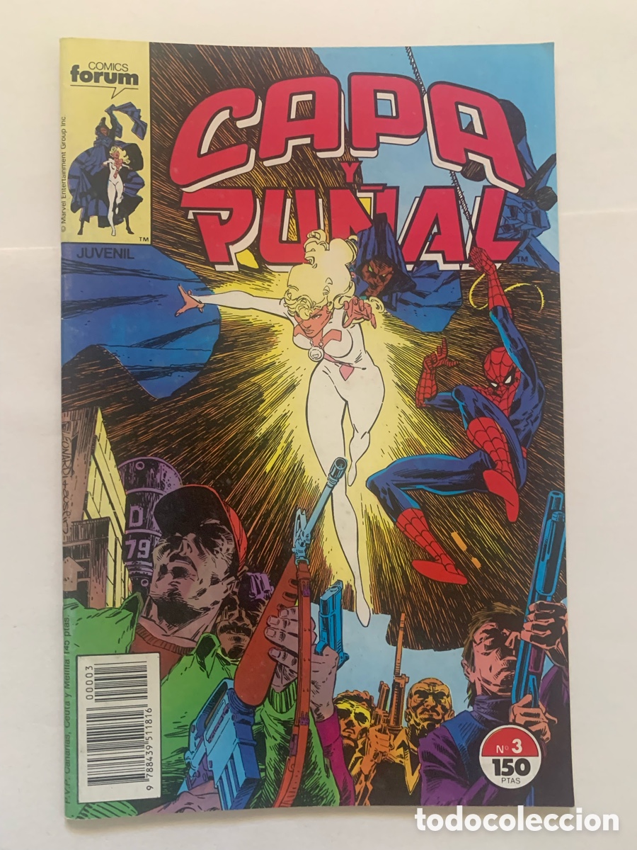 C&oacute;mics: Capa y Pu&ntilde;al V-1 N&ordm;3 Editorial Forum 1985 - Foto 1