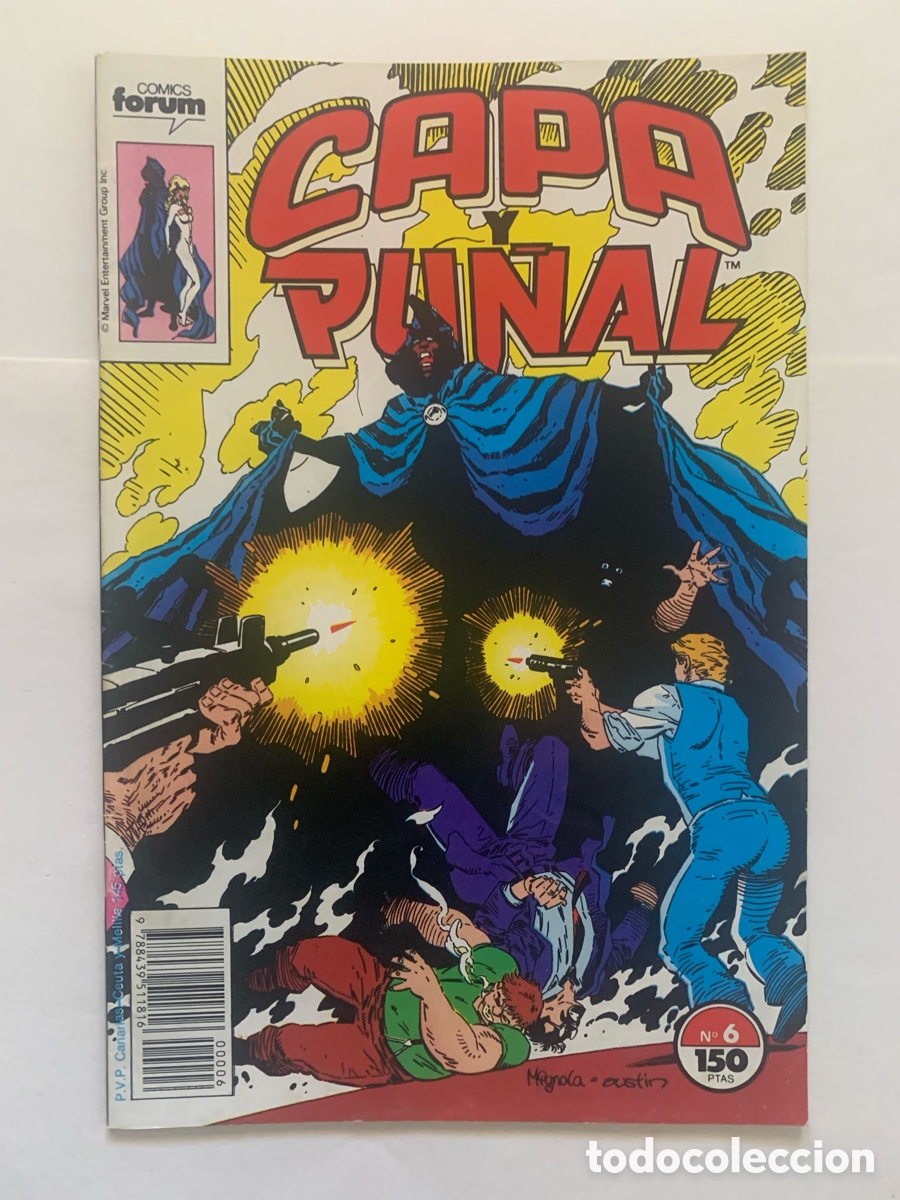 C&oacute;mics: Capa y Pu&ntilde;al V-1 N&ordm;6 Editorial Forum 1985 - Foto 1