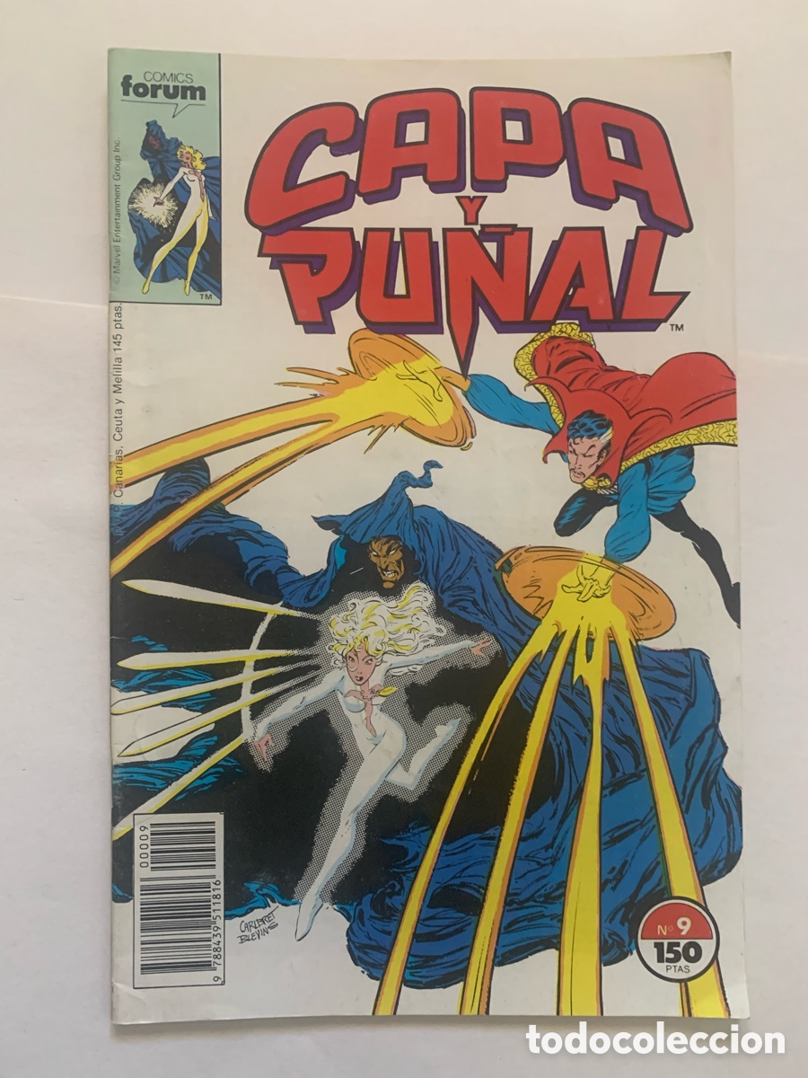 C&oacute;mics: Capa y Pu&ntilde;al V-1 N&ordm;9 Editorial Forum 1985 - Foto 1