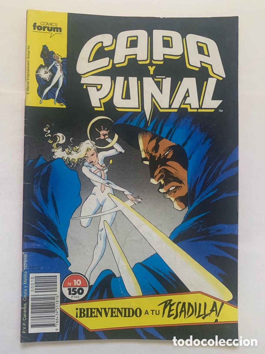 C&oacute;mics: Capa y Pu&ntilde;al V-1 N&ordm;10 Editorial Forum 1985 - Foto 1
