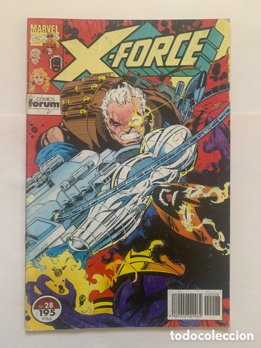 C&oacute;mics: X-Force V-1 N&ordm;28 Editorial Forum 1990 - Foto 1