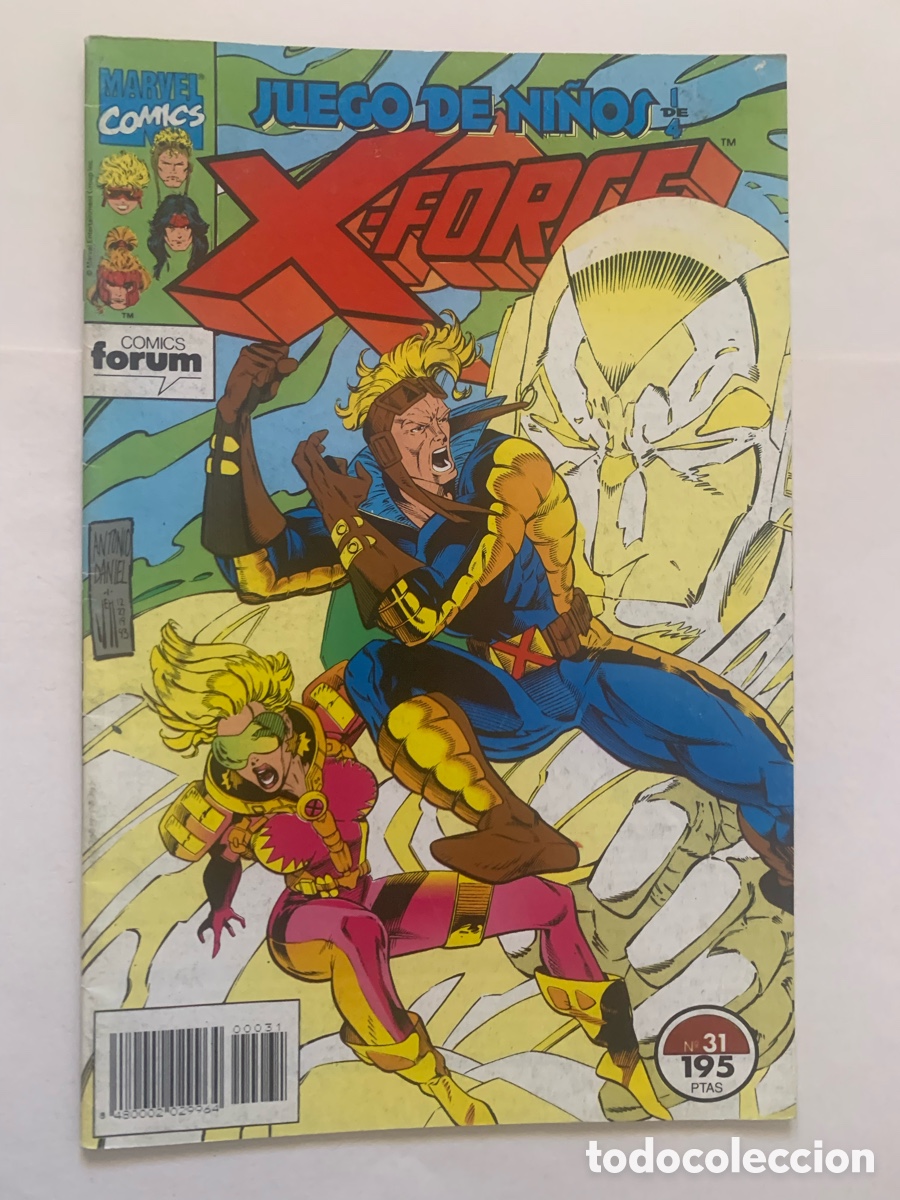 C&oacute;mics: X-Force V-1 N&ordm;31 Editorial Forum 1990 - Foto 1