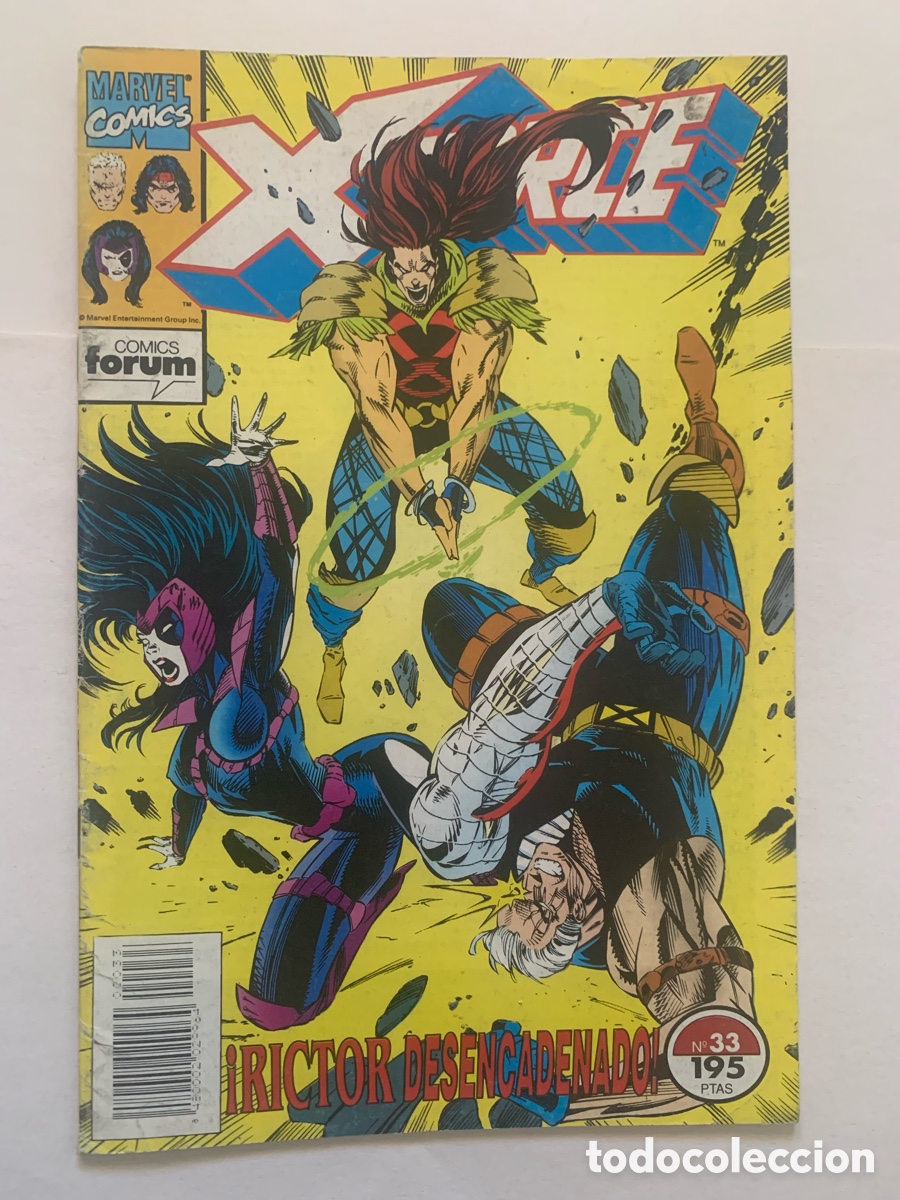 C&oacute;mics: X-Force V-1 N&ordm;33 Editorial Forum 1990 - Foto 1