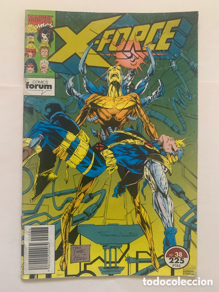 C&oacute;mics: X-Force V-1 N&ordm;38 Editorial Forum 1990 - Foto 1