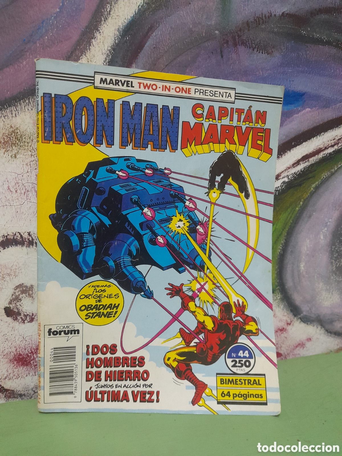 C&oacute;mics: Iron Man Capit&aacute;n Marvel n&uacute;mero 44 - Foto 1