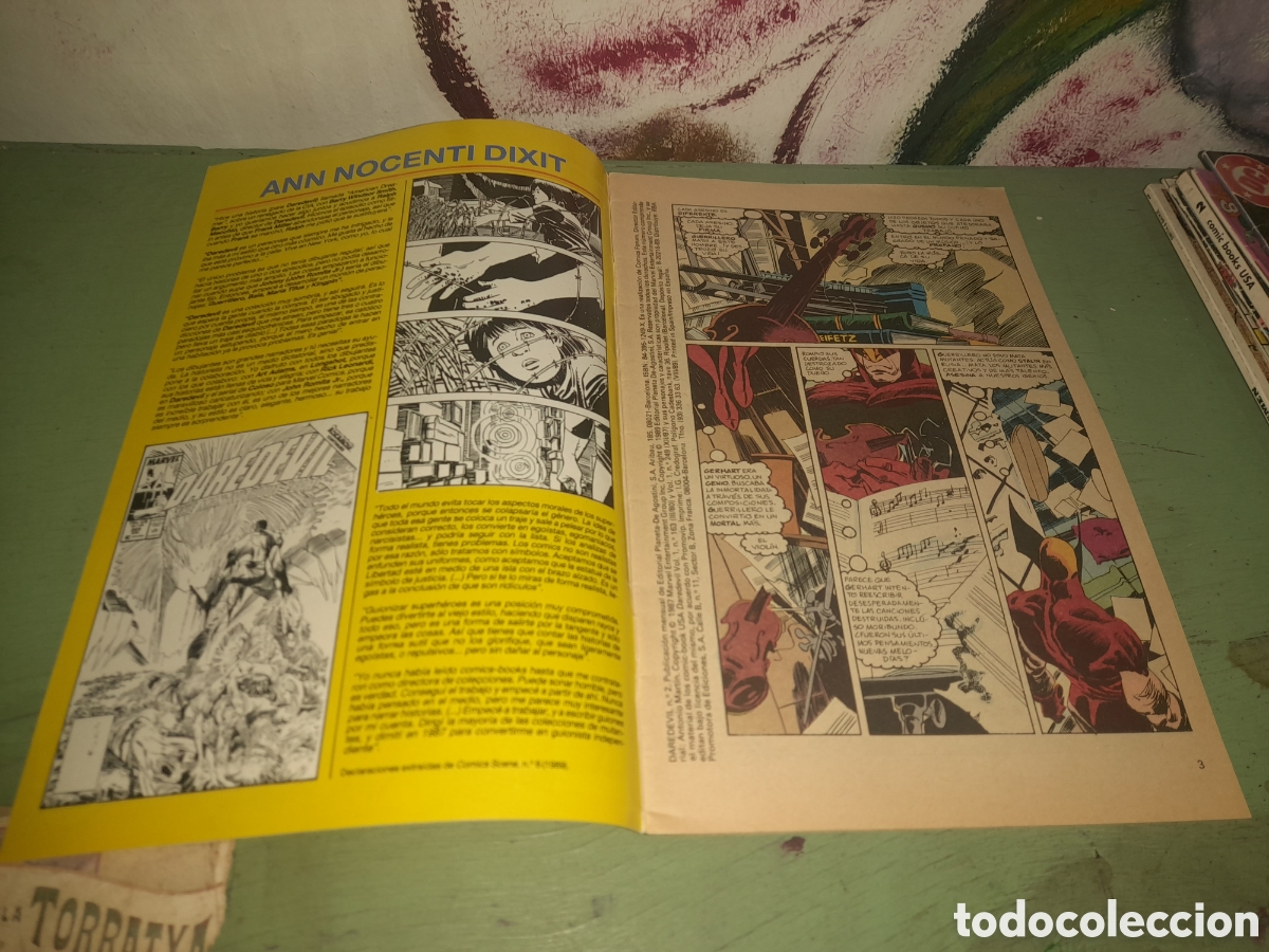 C&oacute;mics: Daredevil n&uacute;mero 2 . A&ntilde;o 1987 - Foto 5