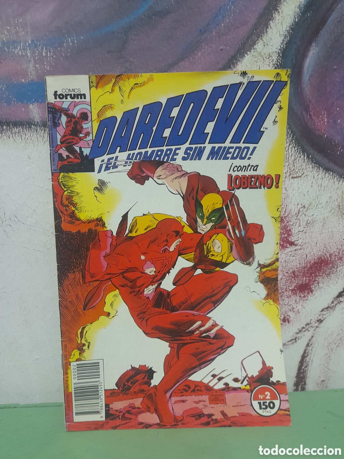 C&oacute;mics: Daredevil n&uacute;mero 2 . A&ntilde;o 1987 - Foto 1