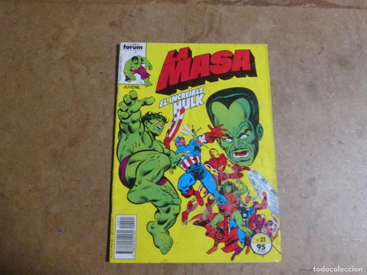 C&oacute;mics: La Masa/el incre&iacute;ble Hulk n&ordm; 21, forum - Foto 1