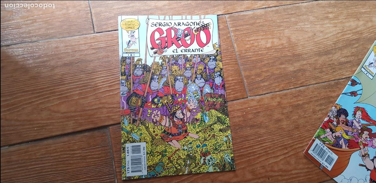 C&oacute;mics: GROO EL ERRANTE N&ordm; 8 - SERGIO ARAGON&Eacute;S EDICIONES FORUM - Foto 1