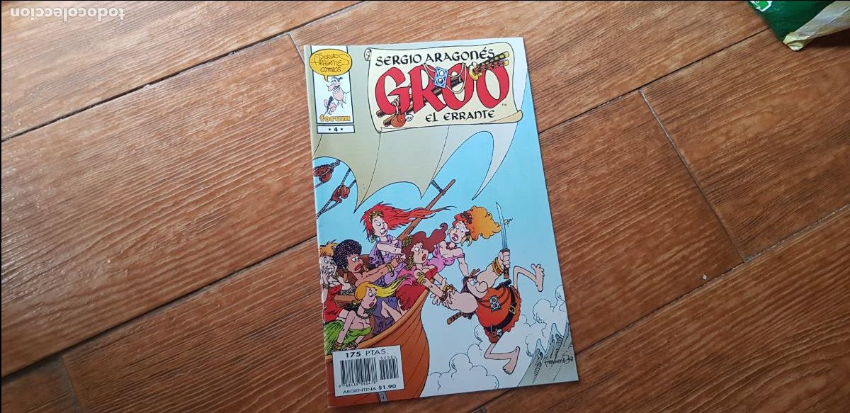 C&oacute;mics: GROO EL ERRANTE N&ordm; 4 - SERGIO ARAGON&Eacute;S EDICIONES FORUM - Foto 1