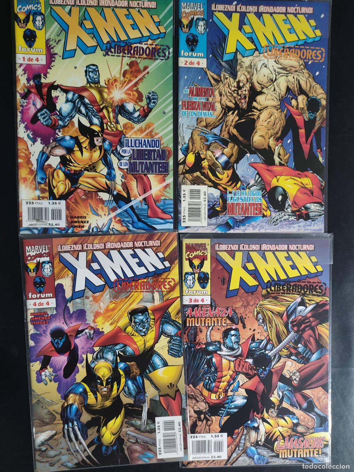 C&oacute;mics: X MEN LIBERADORES COMPLETA EN BOLSAS - Foto 1