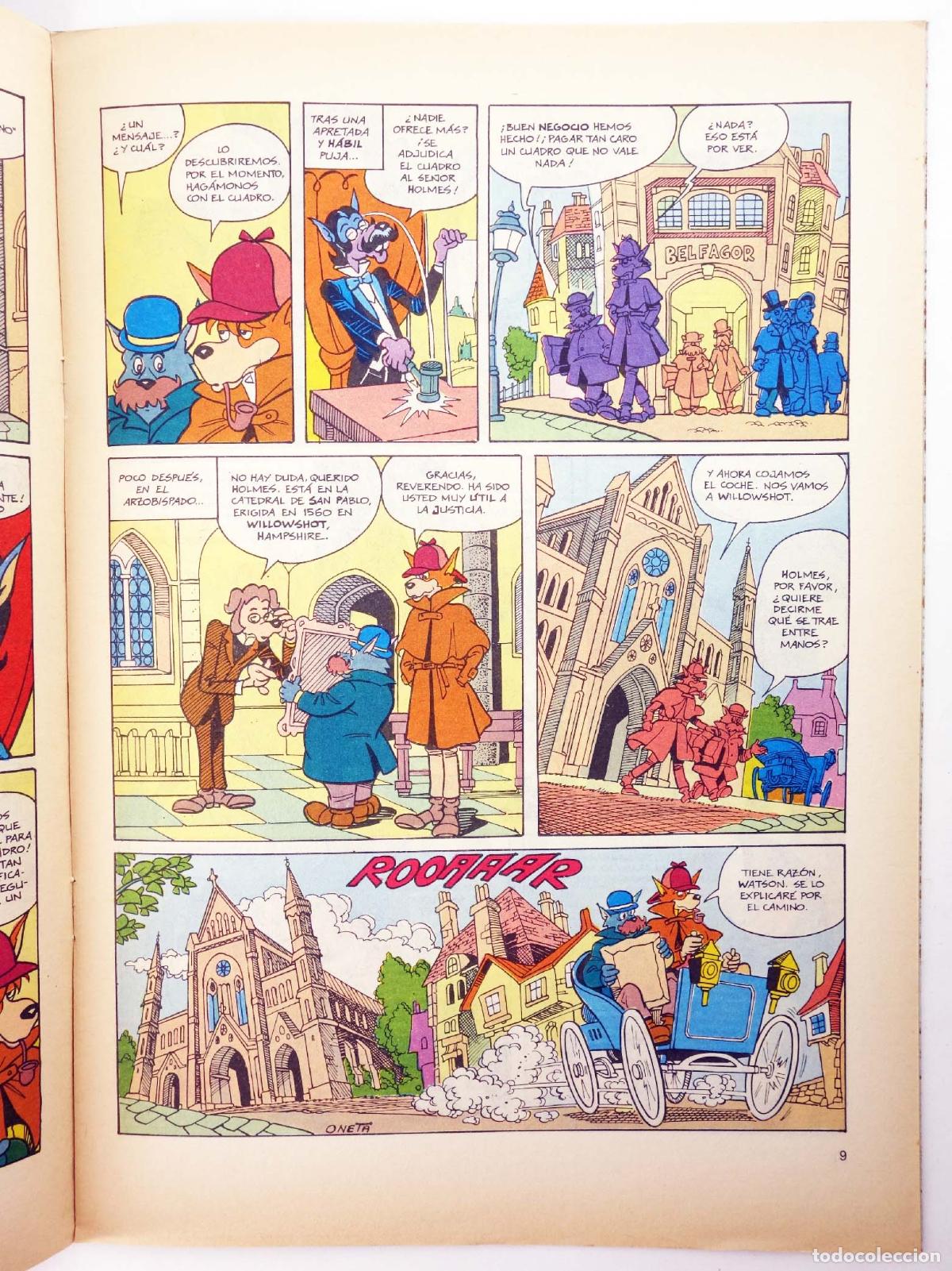 C&oacute;mics: SHERLOCK HOLMES 5. LA PALETA ENCADENADA. Forum, 1986 - Foto 5