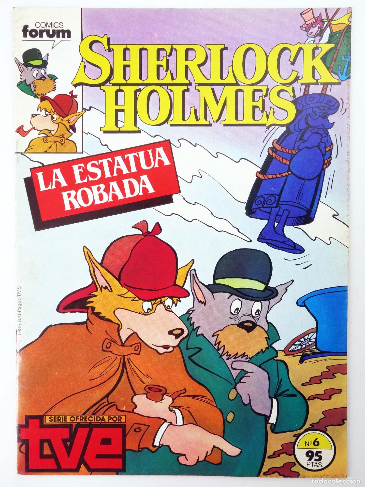 C&oacute;mics: SHERLOCK HOLMES 6. LA ESTATUA ROBADA. Forum, 1986 - Foto 1