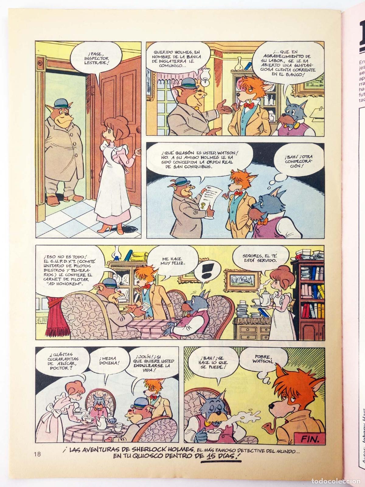 C&oacute;mics: SHERLOCK HOLMES 13. EL GLOBO ROJO. Forum, 1986 - Foto 4