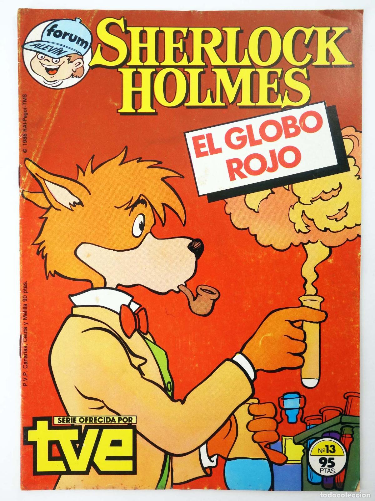 C&oacute;mics: SHERLOCK HOLMES 13. EL GLOBO ROJO. Forum, 1986 - Foto 1