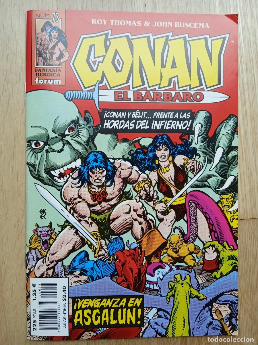 C&oacute;mics: CONAN EL BARBARO n&ordm; 73 Editorial Forum - Foto 1