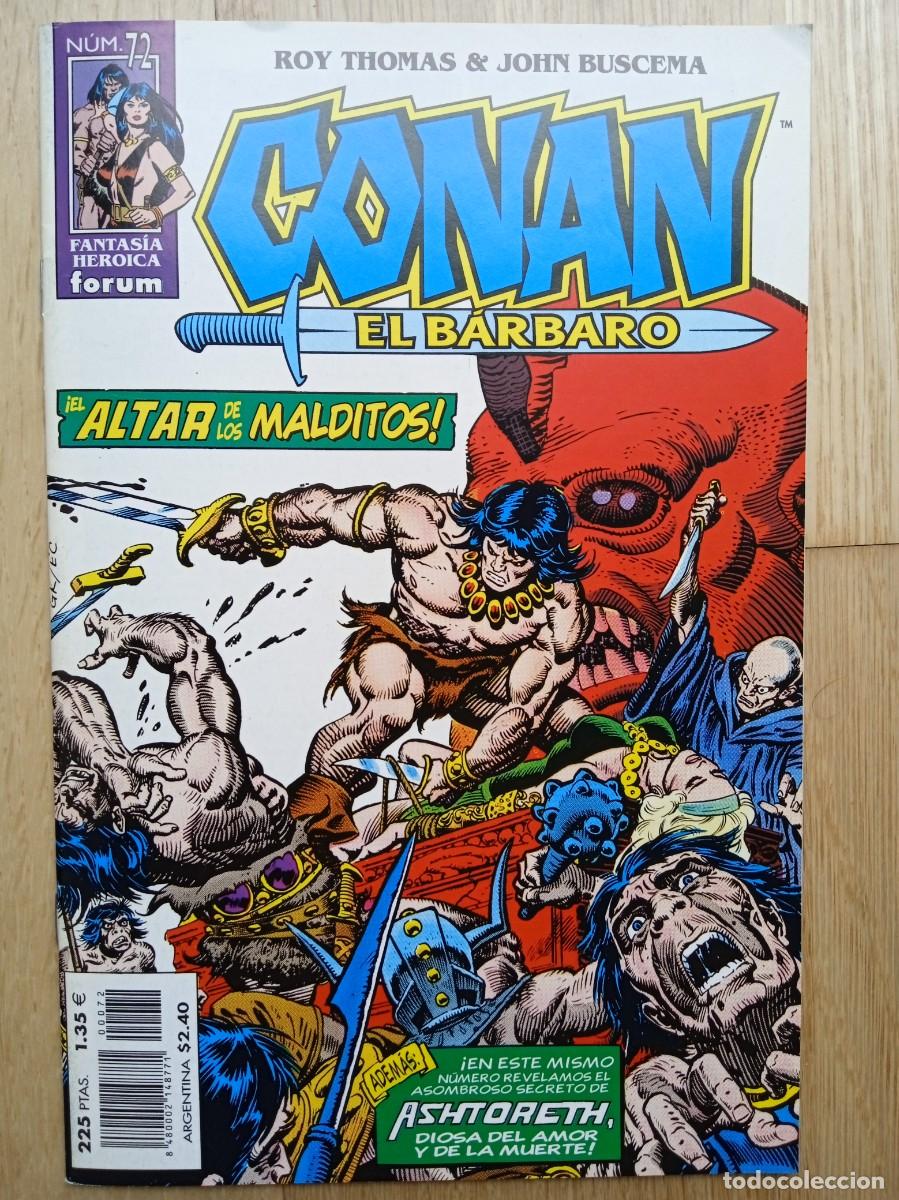 C&oacute;mics: CONAN EL BARBARO n&ordm; 72 Editorial Forum - Foto 1