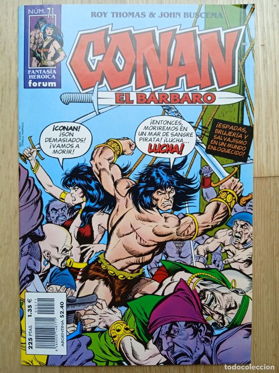 C&oacute;mics: CONAN EL BARBARO n&ordm; 71 Editorial Forum - Foto 1