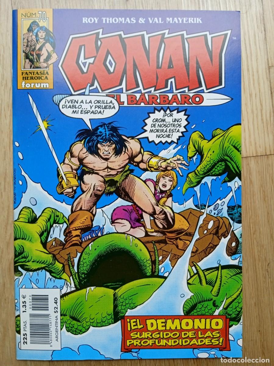 C&oacute;mics: CONAN EL BARBARO n&ordm; 70 Editorial Forum - Foto 1