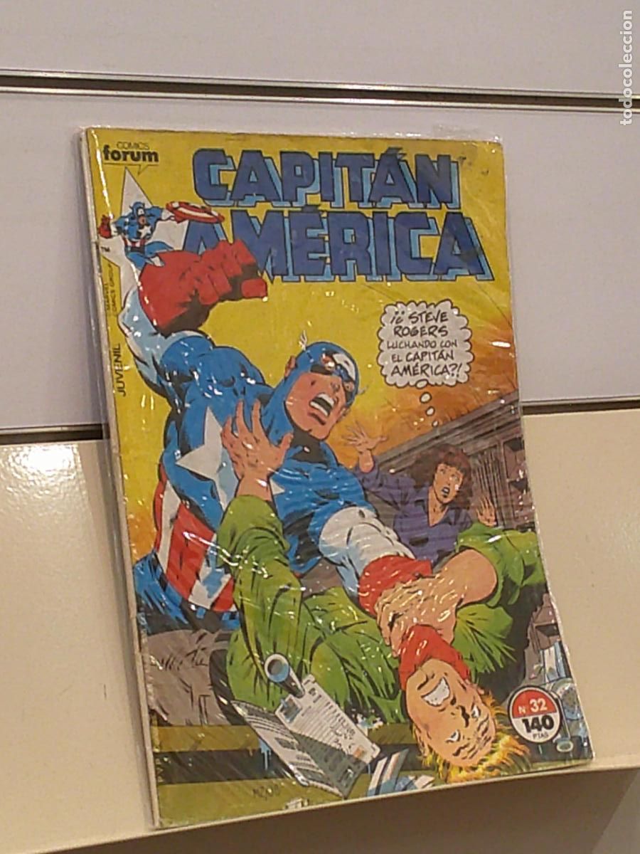 C&oacute;mics: CAPITAN AMERICA VOL. 1 N&ordm; 32 MARVEL - FORUM - Foto 1
