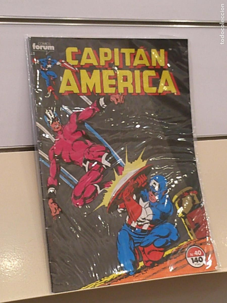 C&oacute;mics: CAPITAN AMERICA VOL. 1 N&ordm; 40 MARVEL - FORUM - Foto 1