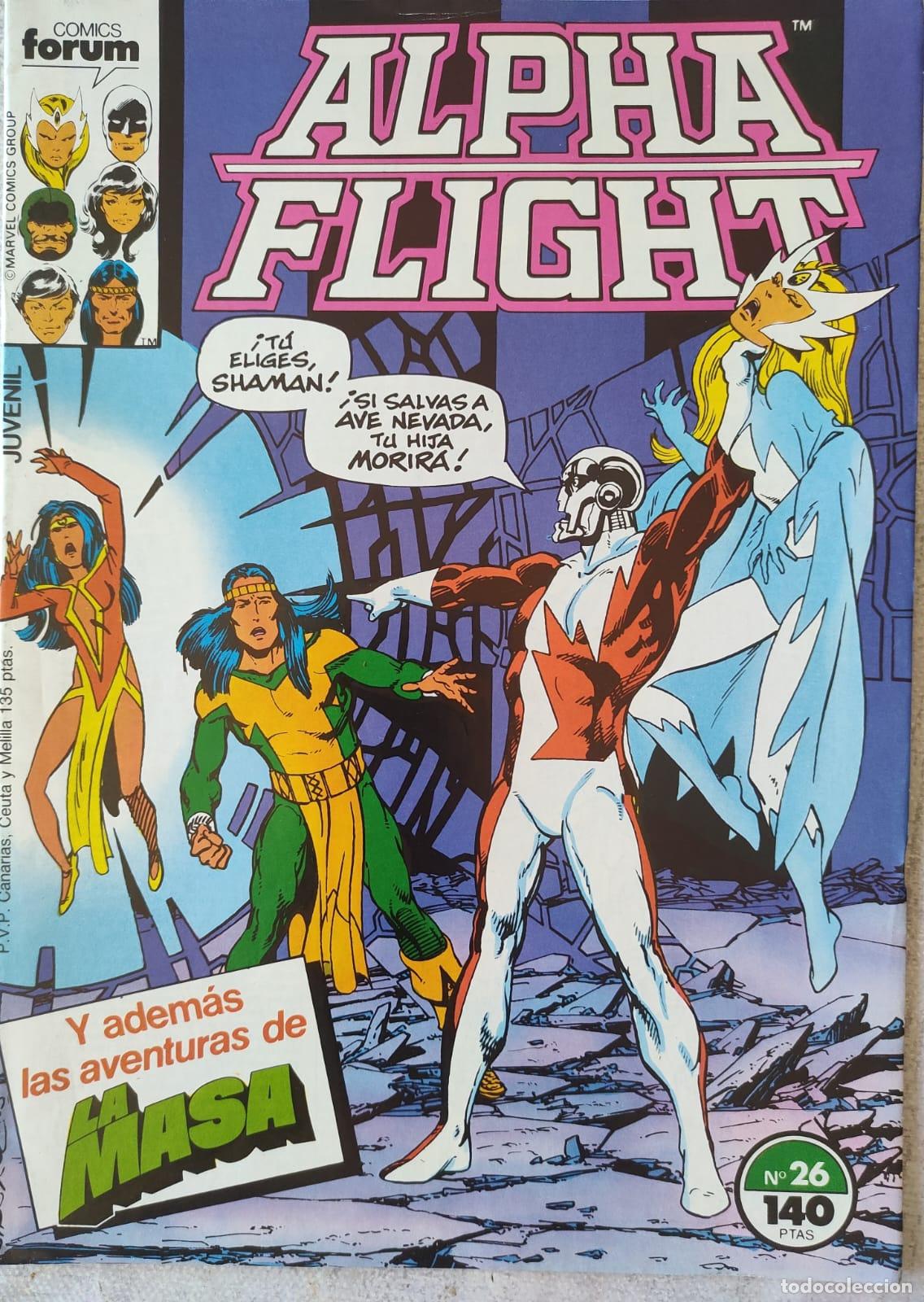 C&oacute;mics: ALPHA FLIGHT NUMERO 26 - Foto 1