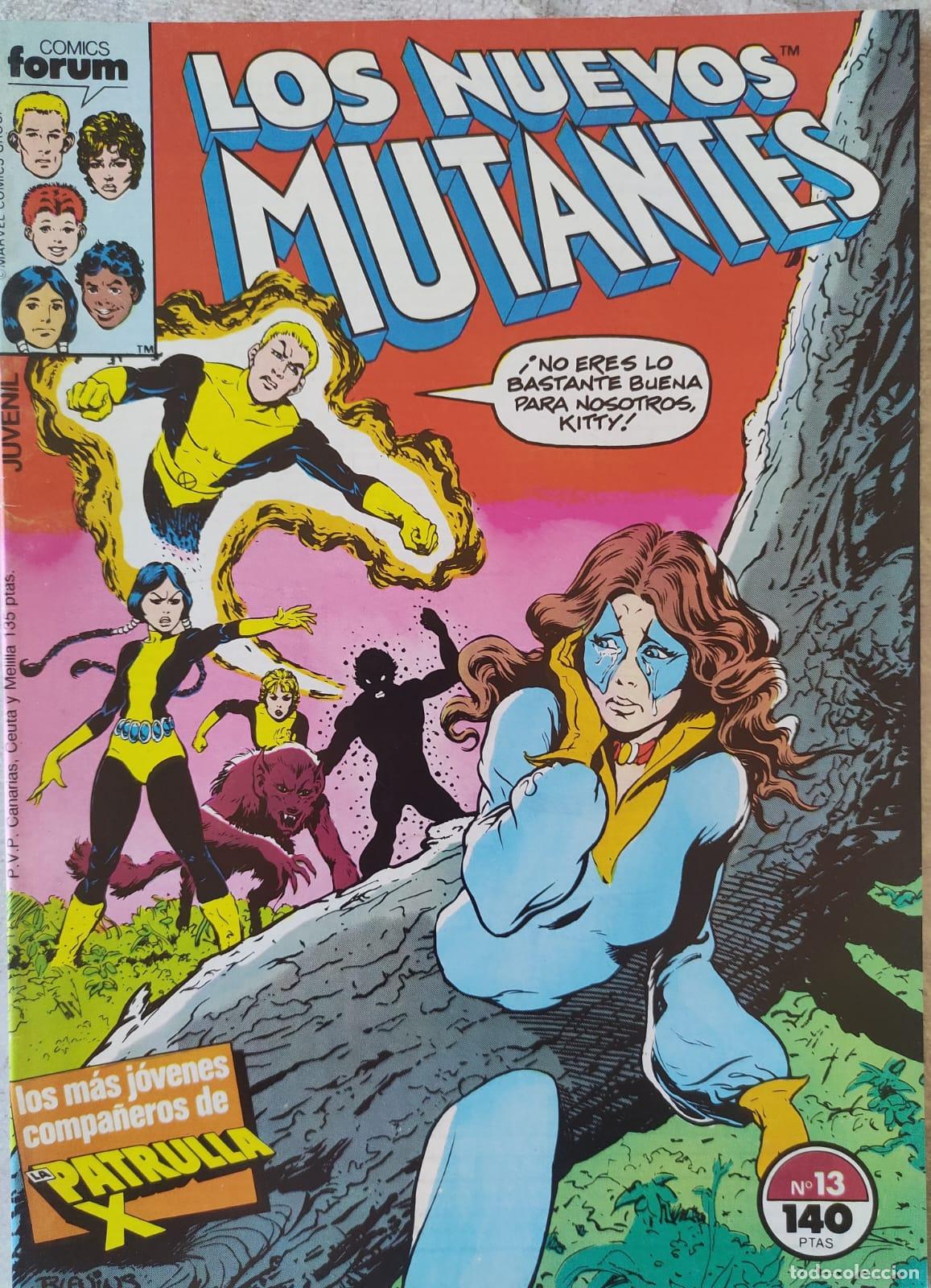 C&oacute;mics: LOS NUEVOS MUTANTES NUMERO 13 - Foto 1