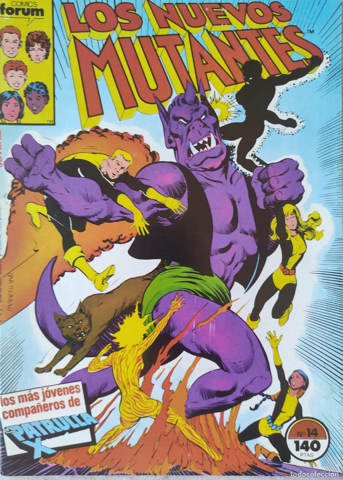 C&oacute;mics: LOS NUEVOS MUTANTES NUMERO 14 - Foto 1