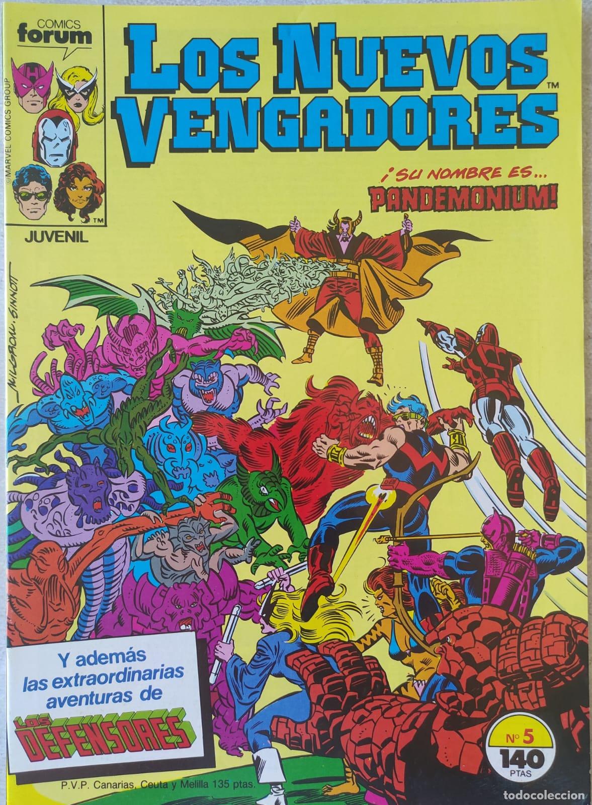 C&oacute;mics: LOS NUEVOS VENGADORES NUMERO 5 - Foto 1