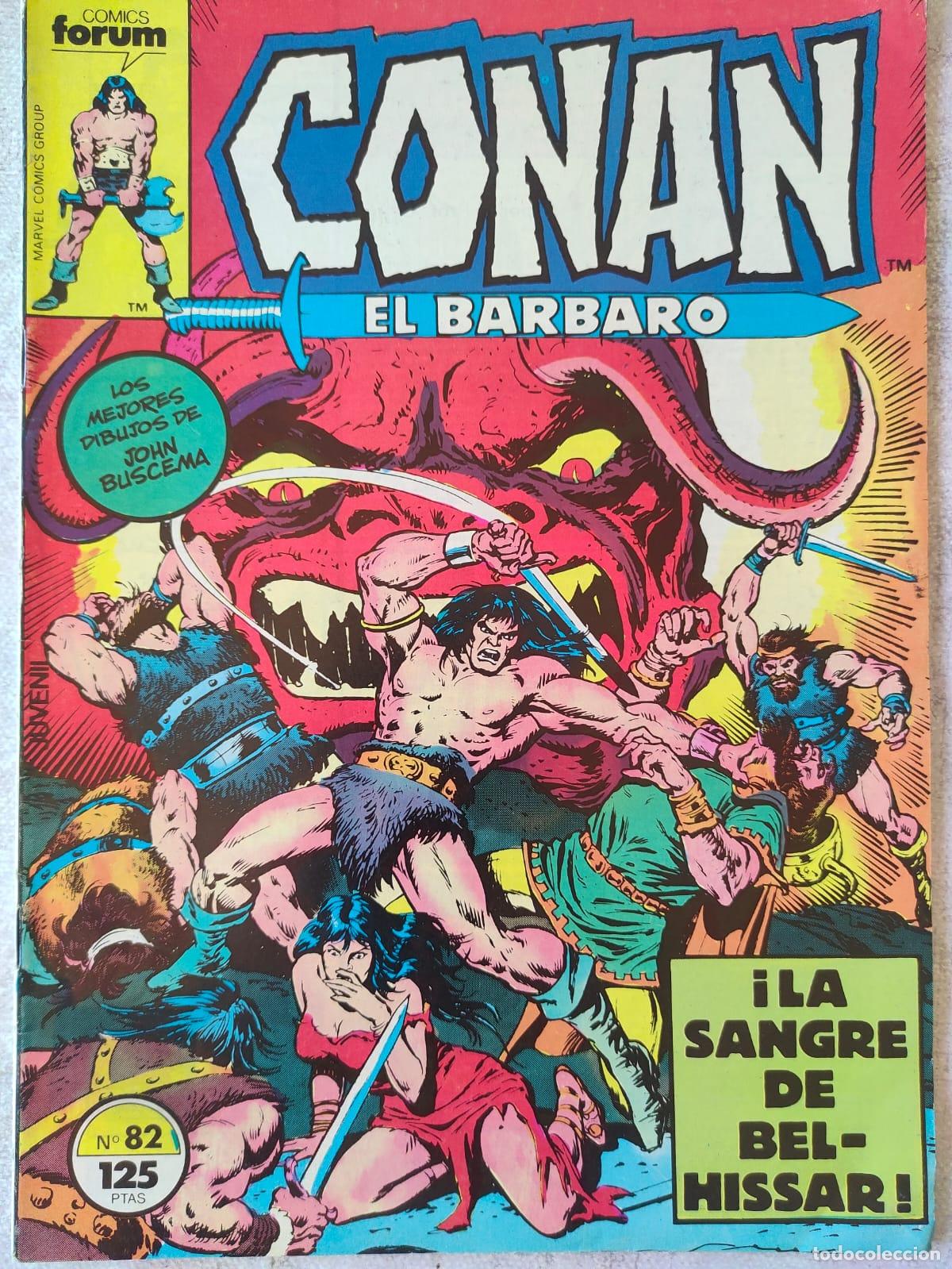 C&oacute;mics: CONAN EL BARBARO NUMERO 82 - Foto 1