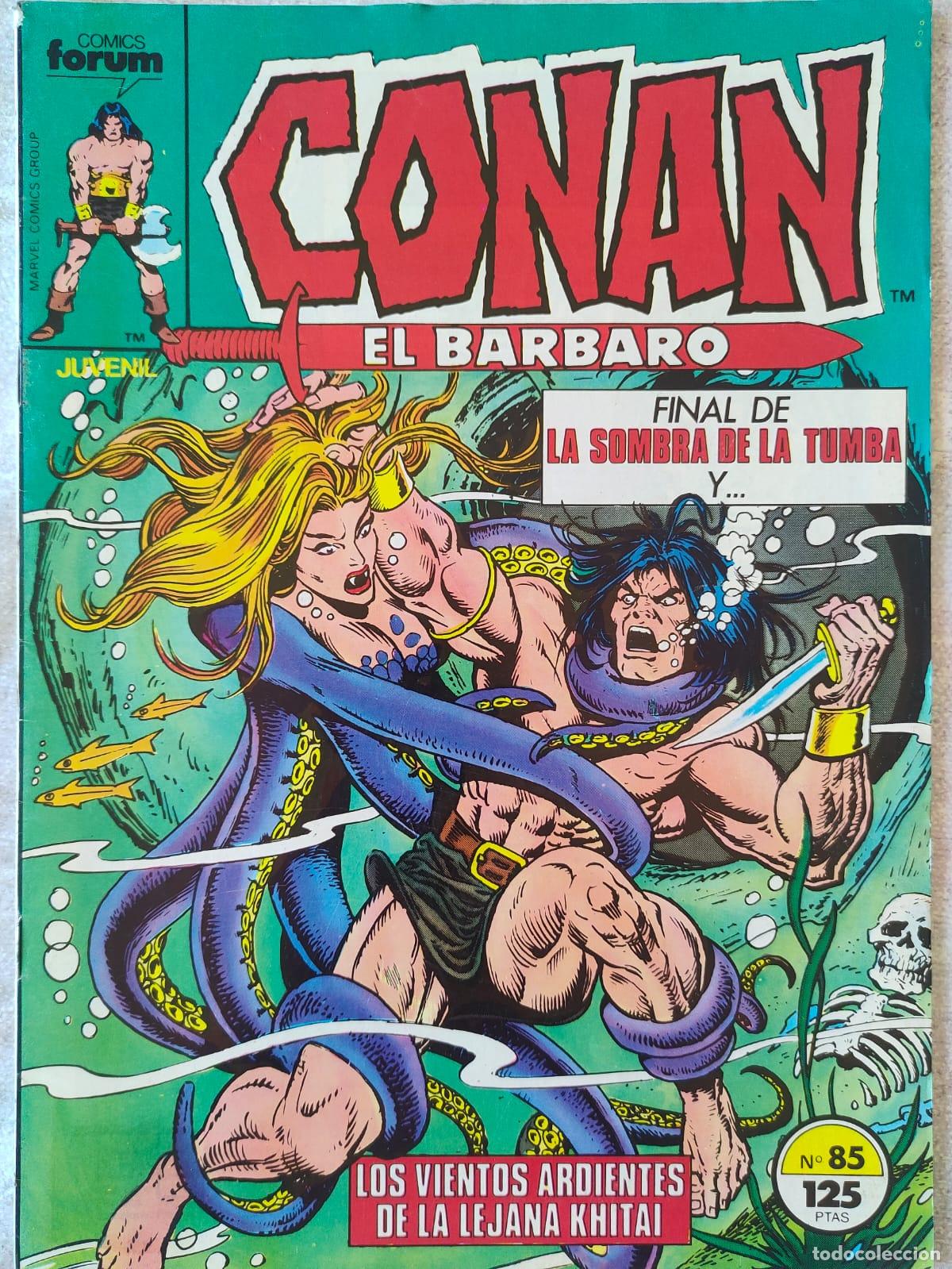 C&oacute;mics: CONAN EL BARBARO NUMERO 85 - Foto 1
