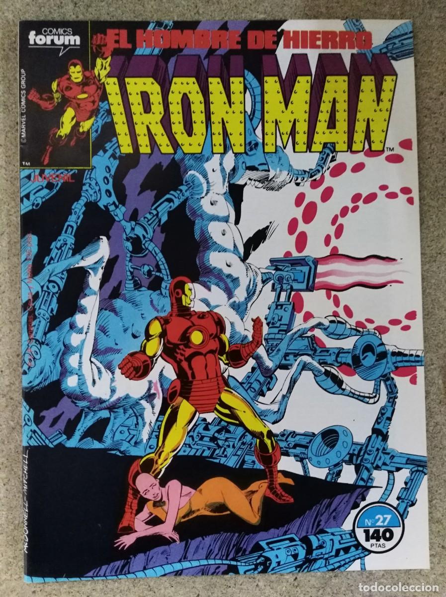 C&oacute;mics: Iron Man 27.Vol.1.Marvel.Forum - Foto 1