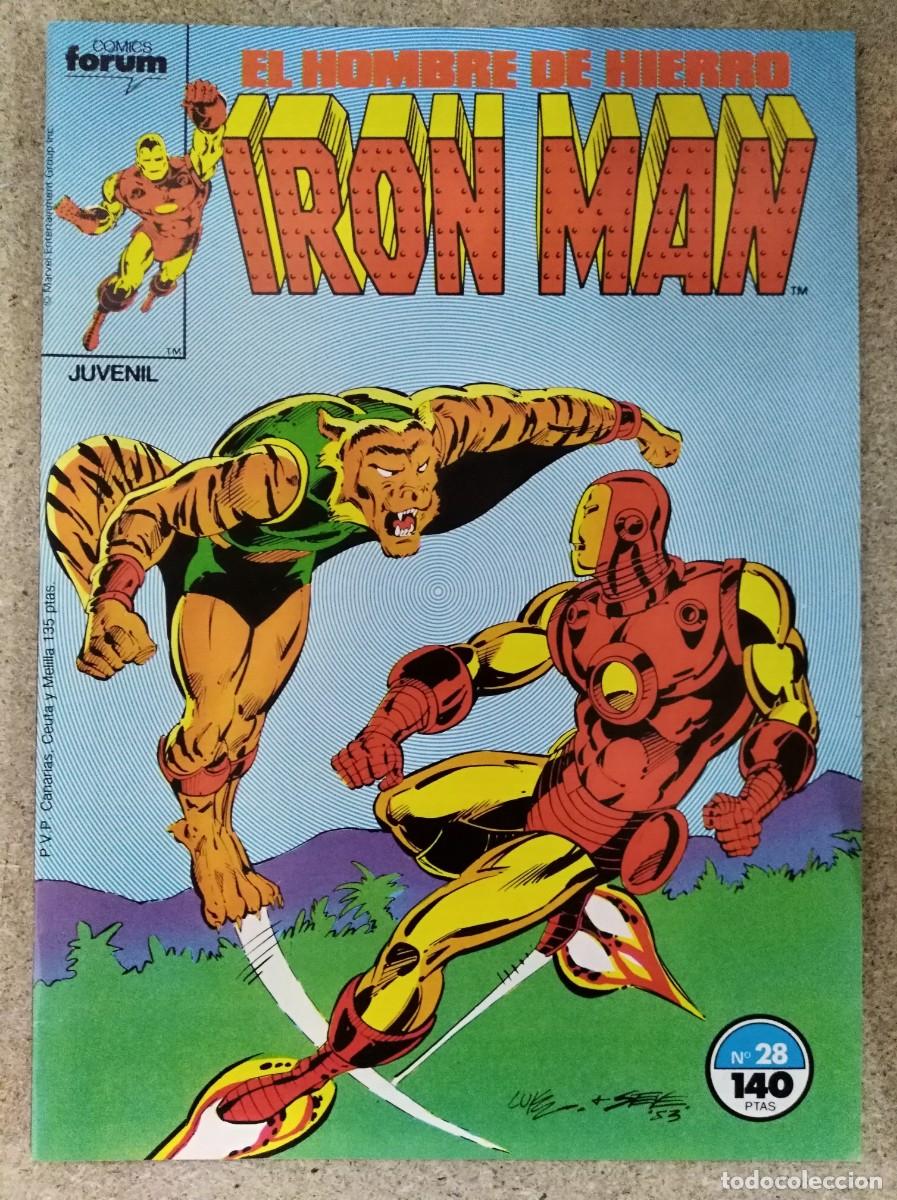 C&oacute;mics: Iron Man 28.Vol.1.Marvel.Forum - Foto 1