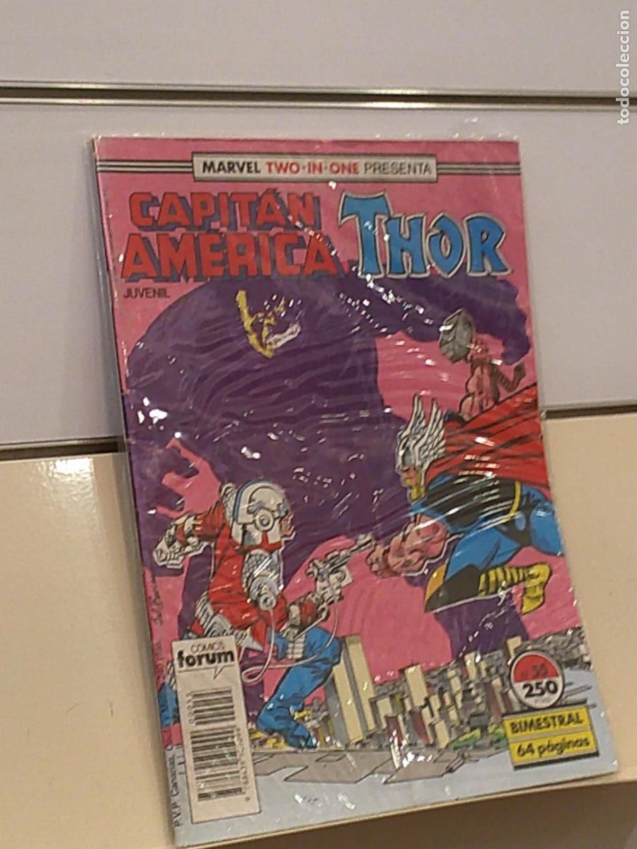 C&oacute;mics: MARVEL TWO IN ONE PRESENTA CAPITAN AMERICA THOR N&ordm; 55 - FORUM - Foto 1
