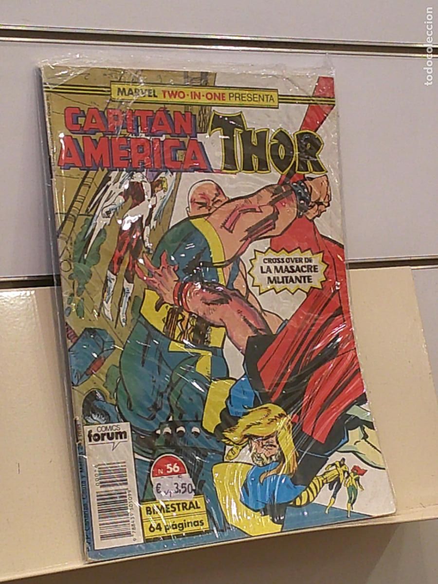 C&oacute;mics: MARVEL TWO IN ONE PRESENTA CAPITAN AMERICA THOR N&ordm; 56 - FORUM - Foto 1