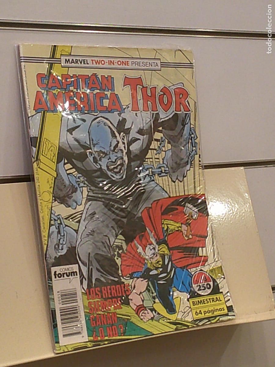 C&oacute;mics: MARVEL TWO IN ONE PRESENTA CAPITAN AMERICA THOR N&ordm; 58 - FORUM - Foto 1