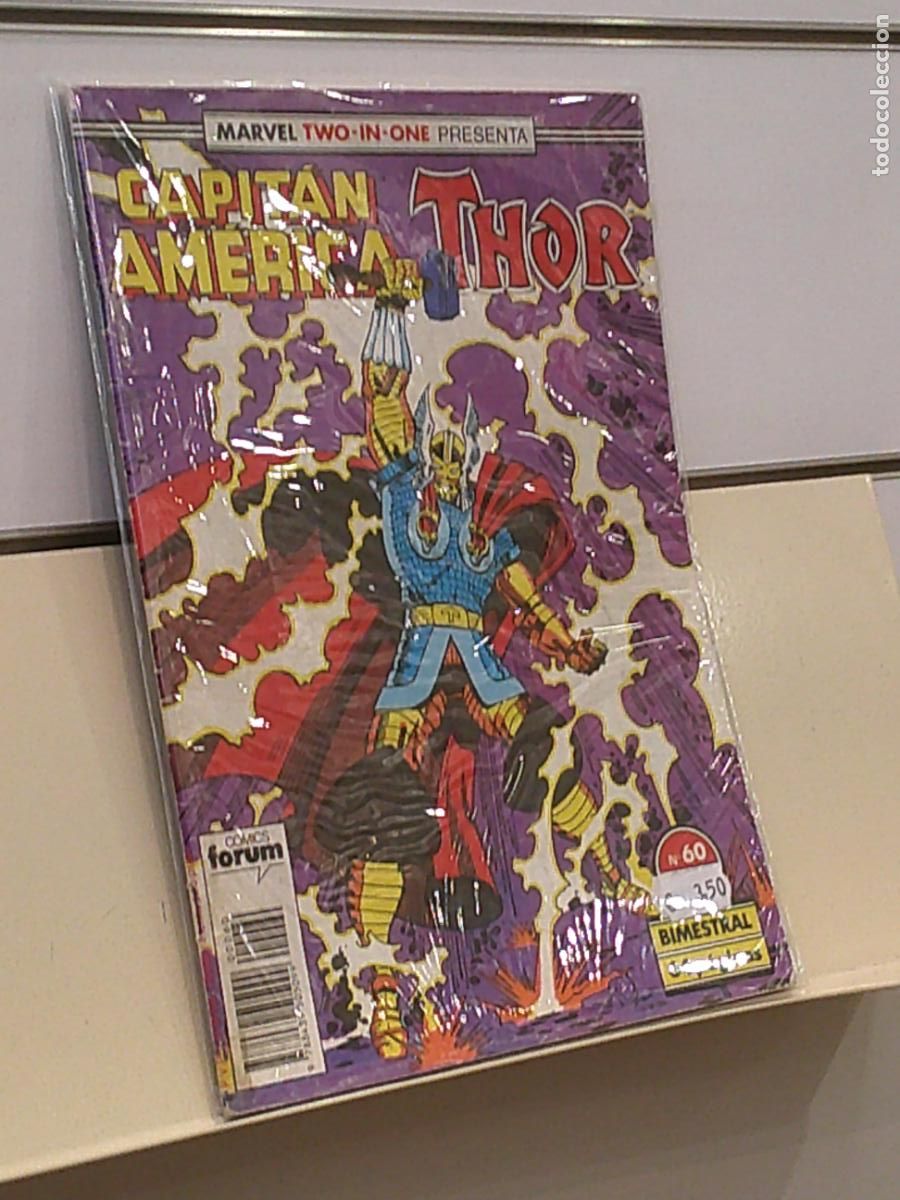 C&oacute;mics: MARVEL TWO IN ONE PRESENTA CAPITAN AMERICA THOR N&ordm; 60 - FORUM - Foto 1