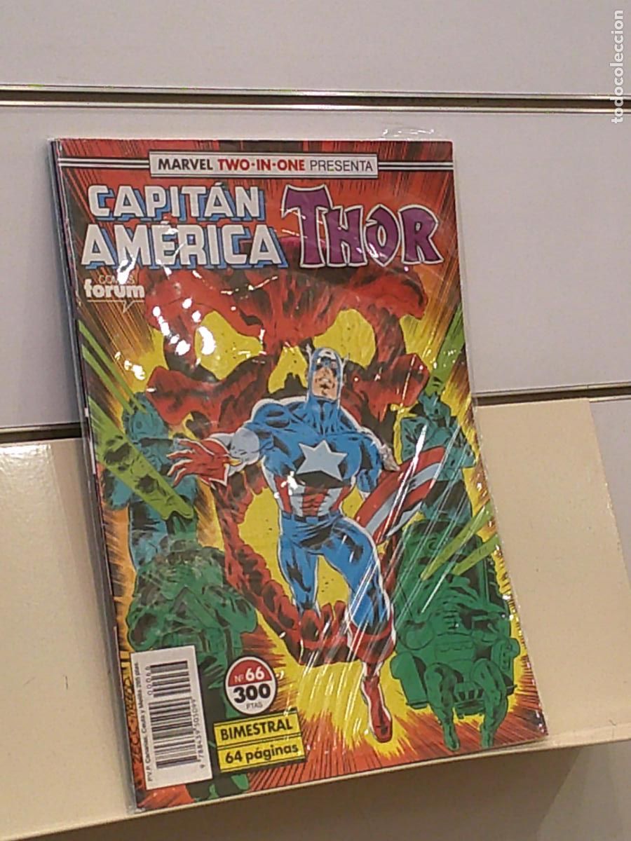 C&oacute;mics: MARVEL TWO IN ONE PRESENTA CAPITAN AMERICA THOR N&ordm; 66 - FORUM - Foto 1