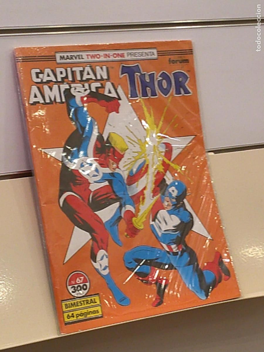 C&oacute;mics: MARVEL TWO IN ONE PRESENTA CAPITAN AMERICA THOR N&ordm; 67 - FORUM - Foto 1