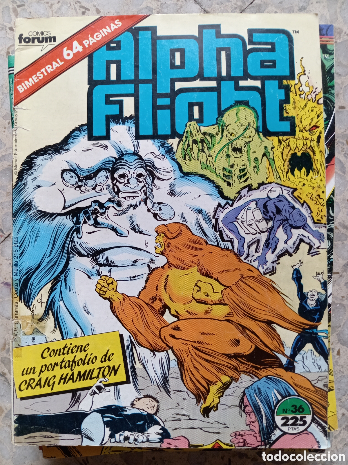 C&oacute;mics: ALPHA FLIGHT N&ordm; 36 COMIC FORUM - Foto 1