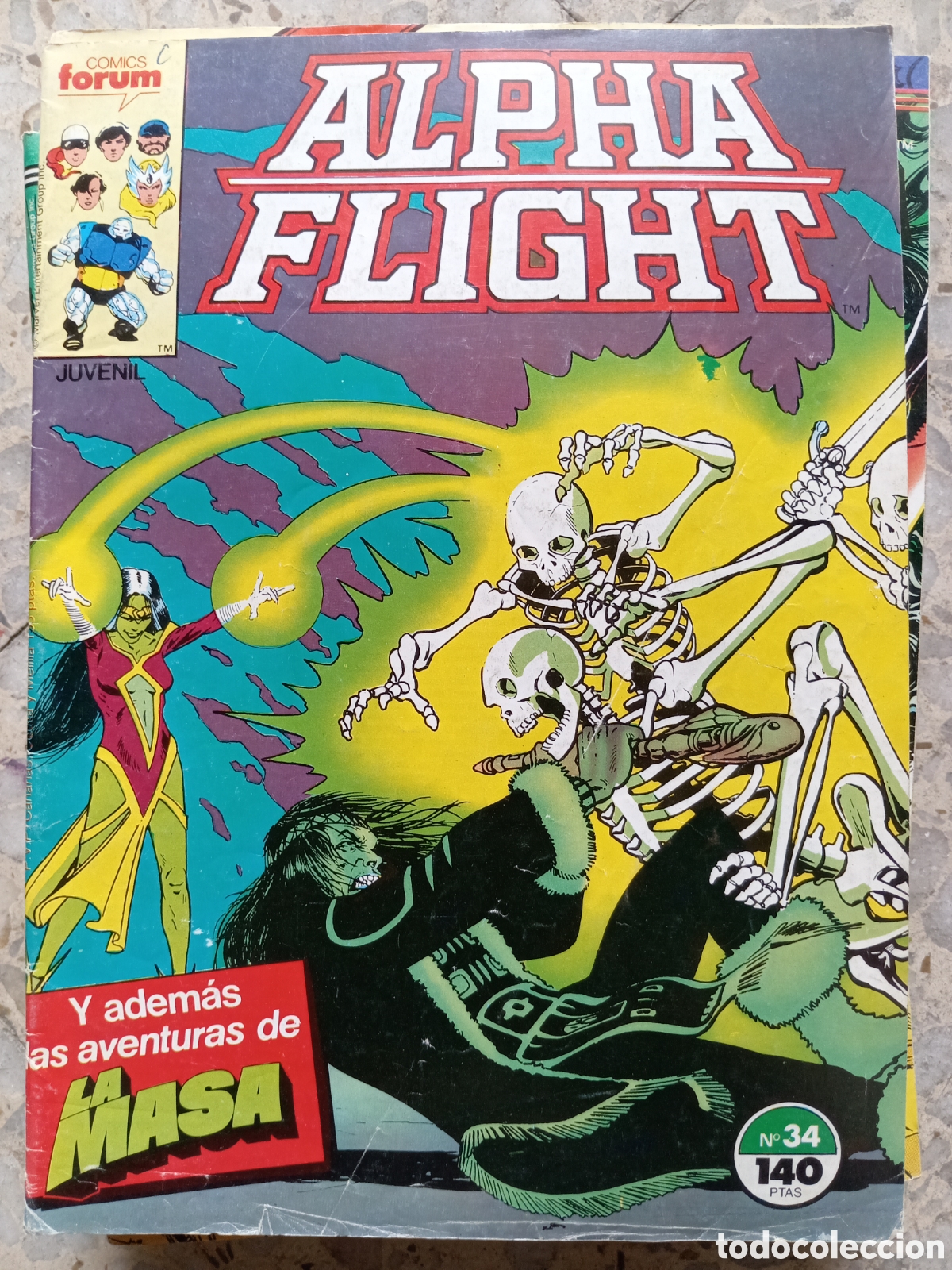 C&oacute;mics: ALPHA FLIGHT N&ordm; 34 COMIC FORUM - Foto 1